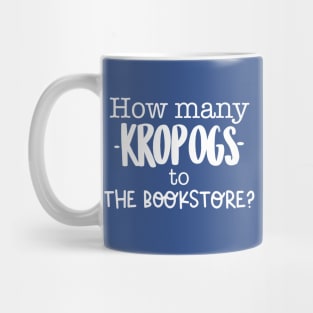 How far is the bookstore? Mug